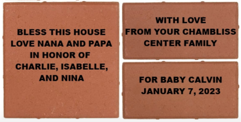 Chambliss Center launches 'Pathway of Hope' brick fundraiser